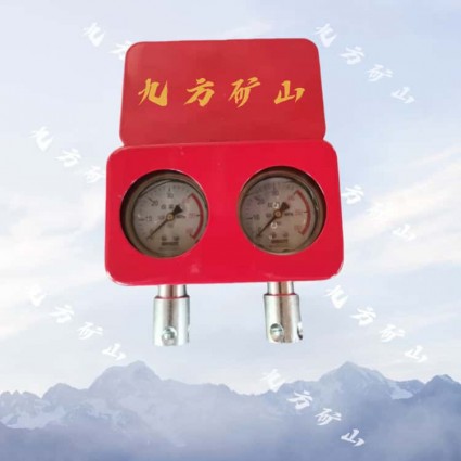 綜采支架一架兩表型號(hào)測(cè)壓雙表圖片