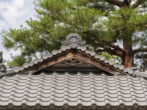 独特的筒瓦为古建筑增添魅力